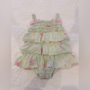 FAO Baby Girl Ruffle Floral Romper